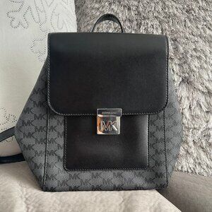 Black & Gray MK Backpack